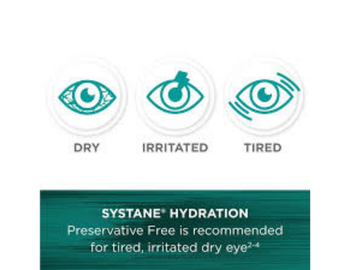Systane Hydration Lubricant Eye Drops 10ml X 3 - Picture 3 of 5