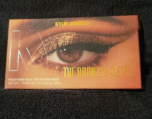 Kylie Jenner ~ Pressed Powder Eyeshadow Palette ~ The Bronze Palette ~ NIB - Picture 1 of 5