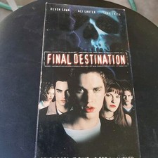 Final Destination VHS 2000 Horror Ali Larter Kerr Smith Seann Scott Devon Sawa