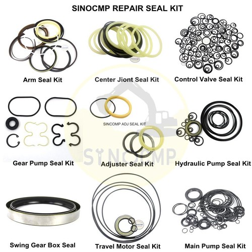 Arm Boom Bucket Seal Kit For Hitachi EX75UR-3 Excavator Gasket Service Seal Kit - Picture 1 of 18