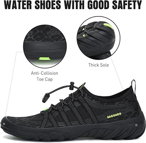 Saguaro Wasserschuhe schnelltrocknend Strand Schwimmen Tauchschuhe Wassersport - Bild 1 von 13