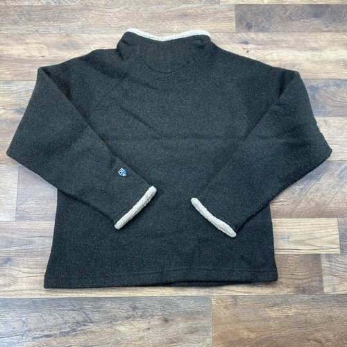 Kuhl Alf Womens Small Alfpaca Pullover Fleece Sweater Gray Brown Canada - Picture 2 of 8