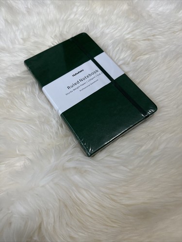 Huhuhero Lined Journal Notebook, Ruled Notebook Sturdy Weight Paper (Green) - Picture 8 of 8