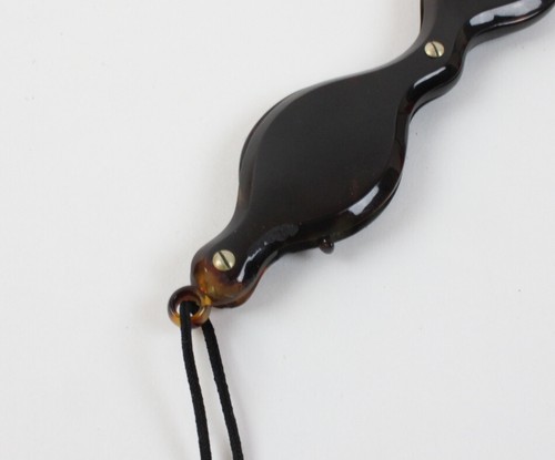 Stielbrille/Schalen-Lorgnette, 19. Jahrhundert Schildpatt (367-7H101) - Bild 5 von 5