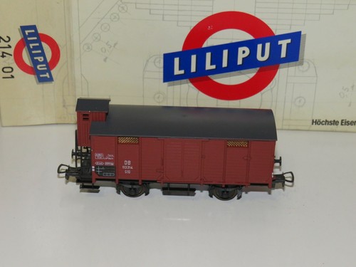H0 Liliput 21401 Gedeckter Güterwagen DB OVP 4194 | Condition: Gebraucht