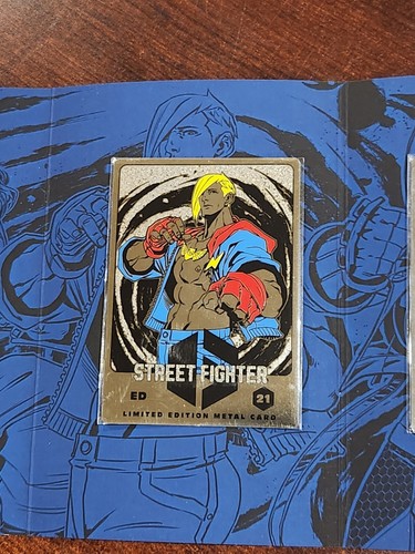 Wird sicher versendet! New Challengers - Street Fighter 6 Limited Edition Metal Card Set - Bild 7 von 13