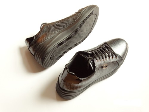 New GIOVANNI CONTI $650 Leather Sneakers Light weight 8.5 M US Made in Italy - Picture 5 of 7
