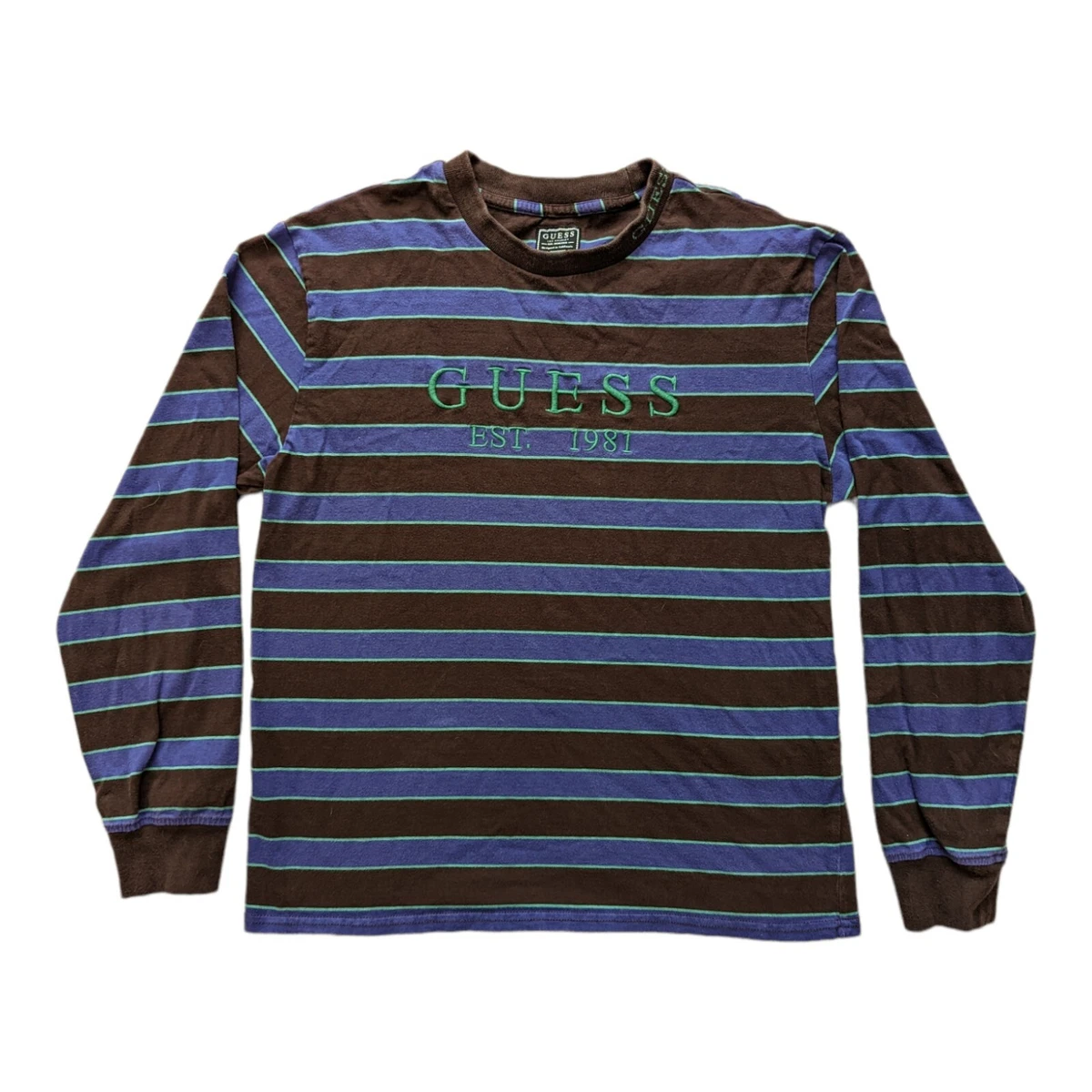 Purple guess long sleeve hot sale