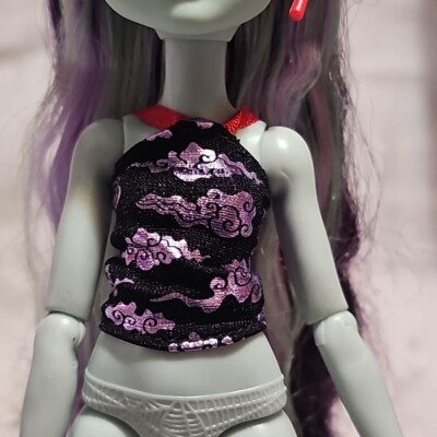 Monster High G3 Jinafire Long Purple Tank Top Shirt Fits G1
