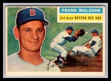 1956 Topps #304 Frank Malzone GD or Better