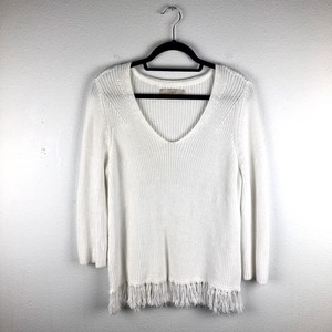 loft white sweater