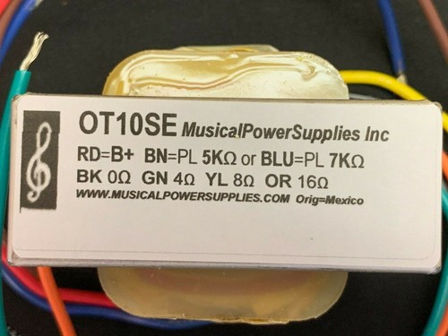 OT10SE Single Ended Output Transformer 12VA 5K,7Kohm:4/8/16 60mA - Picture 5 of 7