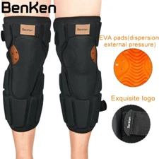 Benken Motorcycle Knee Pads Protector Skateboard Ski Support MTB Knee Brace Set
