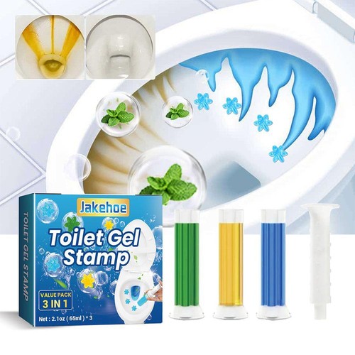 Gel detergente WC aroma fiori deodorante detergente aroma rimozione odori::' - Foto 2 di 12