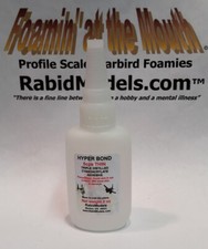 2 oz  THIN  HYPERBOND CA SUPER GLUE pin-cap - Cyanoacrylate SHIPPING INCLUDED 