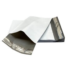 UOFFICE 100 Poly Mailers Bags 6x9" - #0 White Self-Seal Envelopes