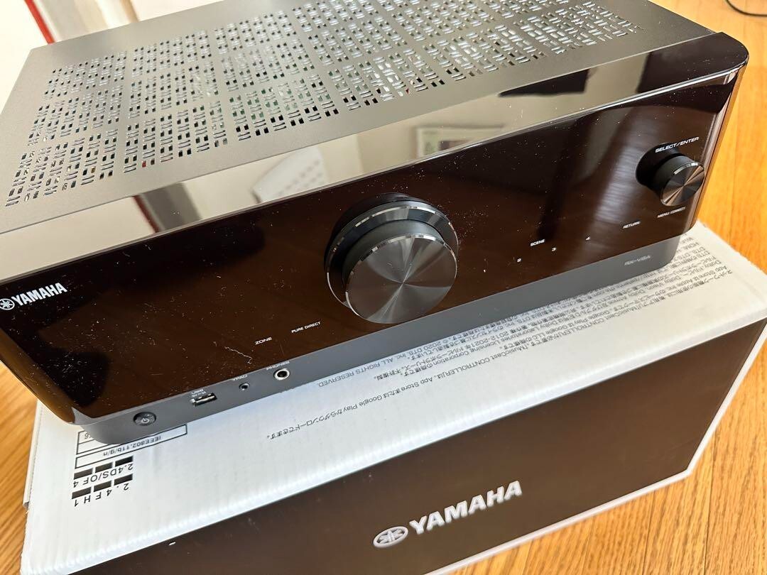 Yamaha RX-V6A 7.2-Channel AV Receiver with 8k HDMI and MusicCast