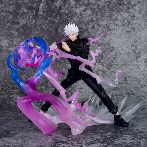New Anime Cartoon Jujutsu Kaisen Gojo Satoru Kids Toys 30cm Pvc Model - Picture 25 of 26