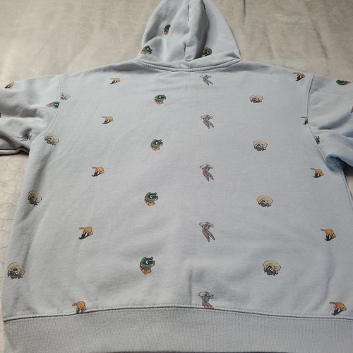 Sudadera con Capucha SpaceJam Tune Squad Looney Tunes Talla Mediana Gris - Imagen 10 de 11