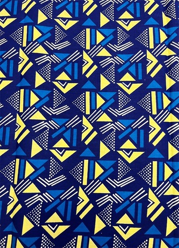 Afrikanischer Wachsdruck exklusives Design zu verkaufen um 6 Yards, 100 % Baumwolle für Kleider - Bild 2 von 2
