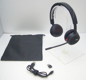 Technologie SoundGuard Plantronics Voyager 4210 UC USB-A BT-Dongle Microphone et Boutons sur Casque Noir
