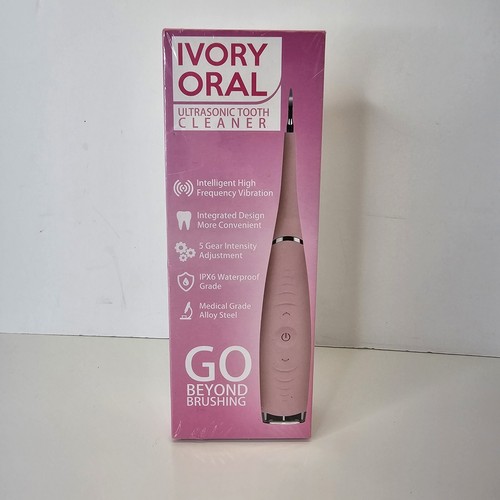 NEU IVORY ORAL Ultraschall Zahnreiniger Pink  - Bild 1 von 9