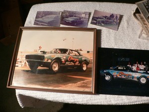 Lot-of-5-Old-67-Camaro-Drag-Car-034-Changes-034-Photos