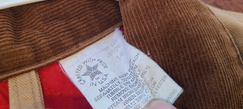 Vintage Carhartt JQ606 Detroit Jacket Coat 14 Duck Canvas Quilt Lined USA Made - Picture 7 of 7