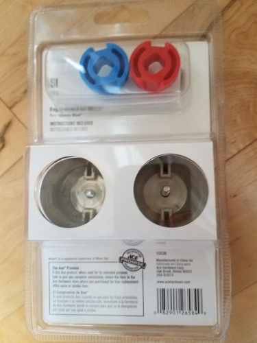 MOEN FREGADERO MANIJA REPUESTO ACE HERRAJES 4510855 CROMO MANIJAS GRIFO NUEVO - Imagen 2 de 3