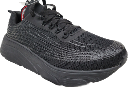 Shoes Women Work Slip Resistant Mesh Black Comfort Cushion Extended MayTall 2600 - Picture 3 of 10