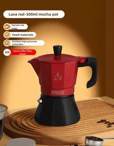 Kaffeekanne Edelstahl 50-600 ml Mehrfarbig Modern Italienisch Leicht Befüllen - Bild 30 von 33