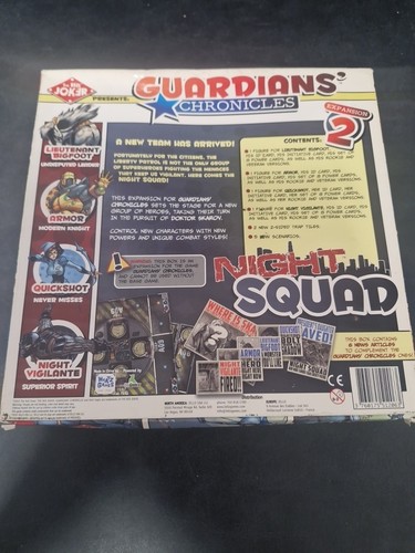 🎲 Neu in OVP Guardians Chronicles Erweiterung 2 Night Squad DMG Box - Bild 3 von 5