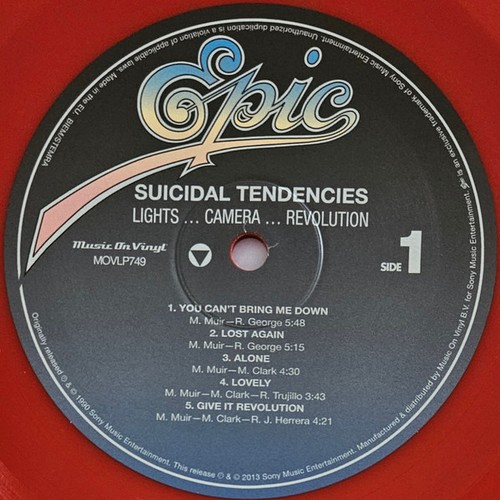 Suicidal Tendencies - Lights... Camera... Revolution-2025 (M/[M) - "Vinyl Record - Picture 3 of 5
