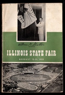 ILLINOIS STATE FAIR 1955 Premium List & Rule Book