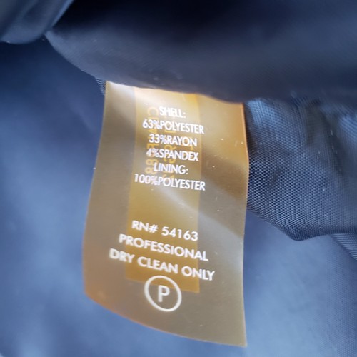 Calvin Klein Etuikleid schwarz mit Gürtel Damen 16 W Flügelärmel Wasserfallausschnitt - Bild 12 von 13