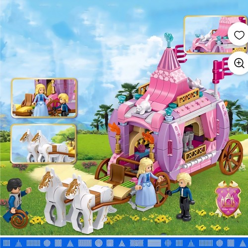 Windsor Castle: Dream Shadow Fairy City Mädchen Baustein-Set - 731 Teile - Bild 3 von 8