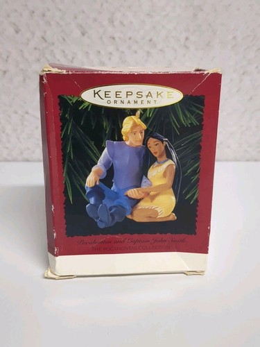 Lot Of 2 Hallmark Keepsake Ornaments Disney Pocahontas, Percy, Flit, Meeko - Picture 15 of 17