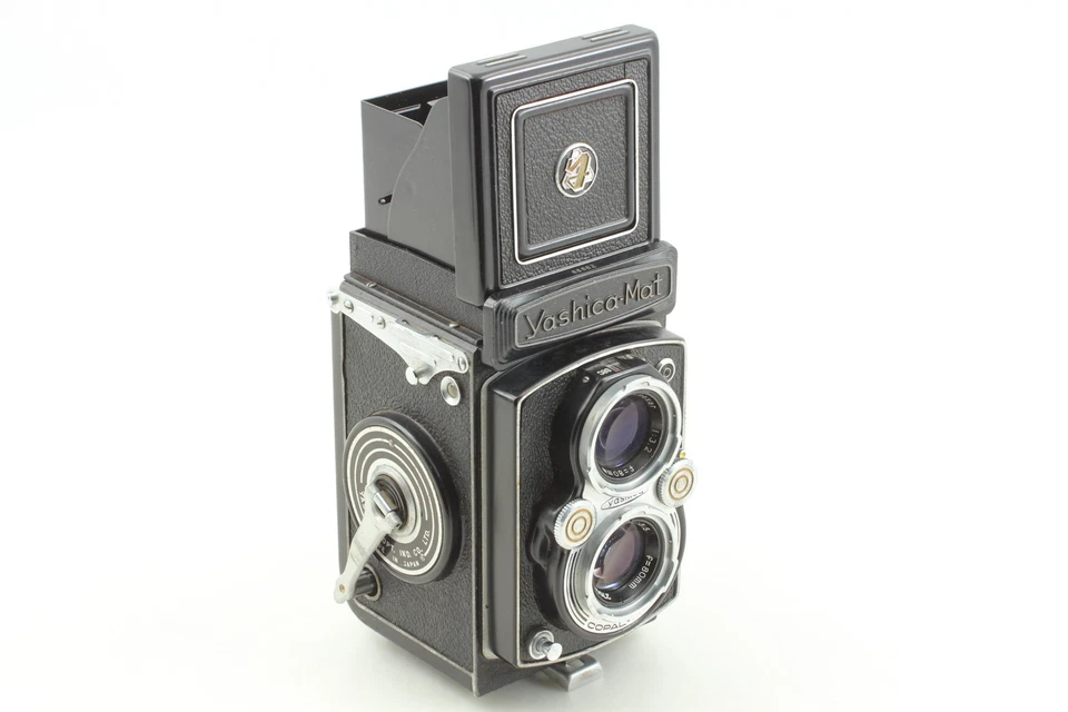 [Exc5 w/Cap] Yashica Mat TLR 6x6 Camera Lumaxar 80mm F/3.5 Lens  From JAPAN - Image 3 of 4