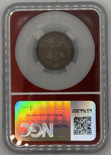 1875 S 20C - NGC XF 40 EDC Red Core - Picture 4 of 4
