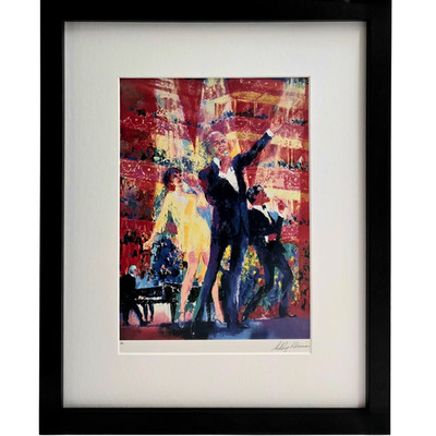 LEROY NEIMAN Frank, Liza, Sammy at Royal Albert Hall Vintage Plate Signed Print