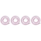 4PCs Selbstklebender PVC-Kabel Hiders Kordbrenner Hidden Liring Organizer Home