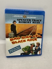 Bad Day At Black Rock Blu Ray U.S. Release Warner Archive 1955 Mystery Thriller
