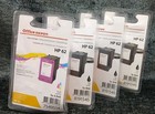 Office Depot BLACK INK CARTRIDGE 62 X3 & 1 Colour HP 5540 5546  5640 5740 U2S3