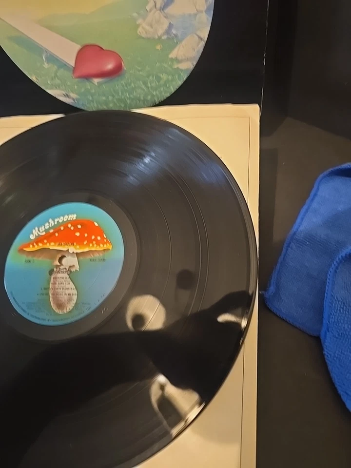HEART Magazine OG LP 1977 MUSHROOM MRS-5008 First Ed Sleeve Gold Label PROMO EX Foto 4 de 4