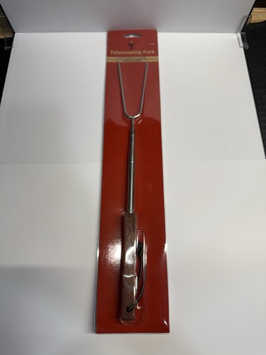 Forcella telescopica in acciaio inox manico palissandro Compagno carbone da 15" a 26"  - Foto 4 di 4