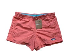 PATAGONIA Baggies Shorts 4 in Unlined Kids Size XL 14 Coral NWT