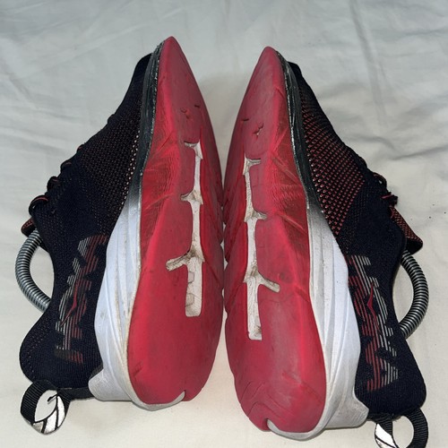 Hoka One One Pro Fly Herrengröße 10,5 oder Damengröße 12 Laufschuhe schwarz & rot - Bild 7 von 24