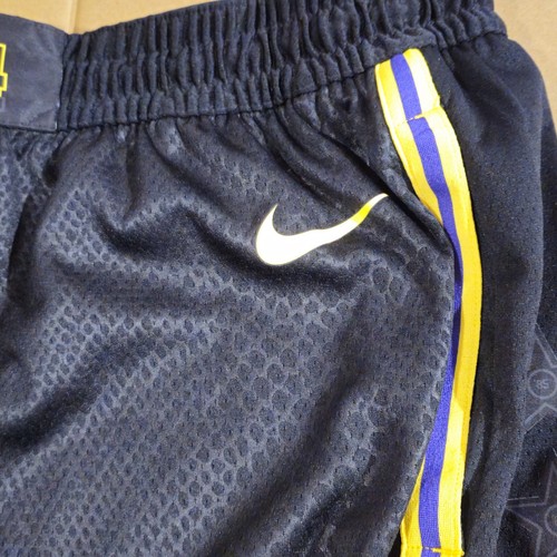 Nike Los Angeles Lakers City Edition Kobe Bryant Swingman Jersey Shorts Sz Xxl - Picture 4 of 14