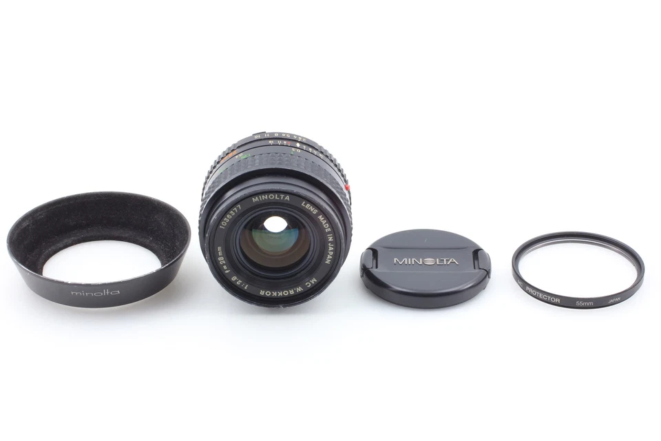 [Casi Como Nuevo] Lente Gran Angular MINOLTA MC W.ROKKOR 28mm F2.8 MF de JAPÓN Foto 2 de 4