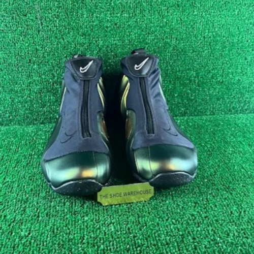 Herren Nike Air Flightposite 2024 Metallic Grün-Goblin Schuh FV5582-700 Größe 9 - Bild 5 von 5